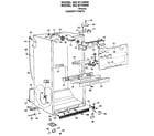 Kenmore 3639715929 cabinet parts diagram