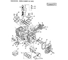 Craftsman 73911054D cylinder assembly diagram