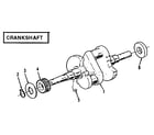 Craftsman 73911054D crankshaft diagram