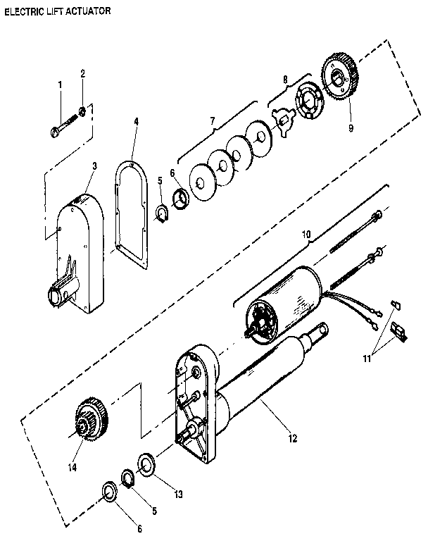 ELECTRIC LIFT ACTUATOR