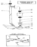 Brine valve assembly