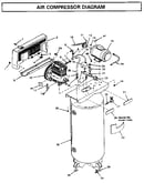 Air compressor diagram