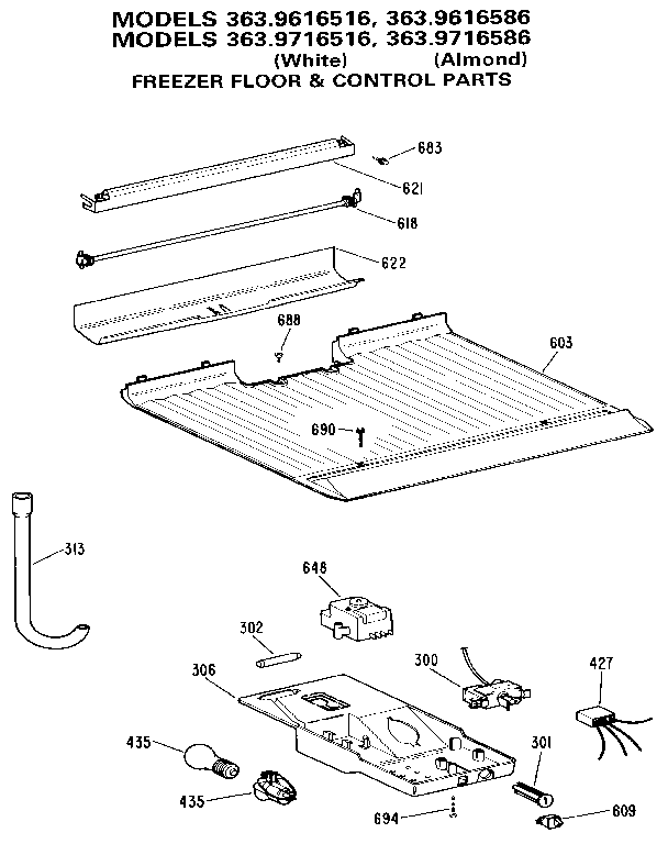 FREEZER CONTROL PANEL