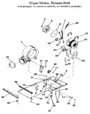 Motor and blower