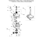 Kenmore 41799165110 gearcase/transmission diagram