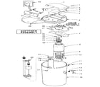 Kenmore 625348750 softener assembly diagram