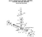 GE GSD500P-35AW motor-pump assembly diagram