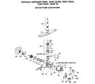 GE GSD640P-35BA motor-pump assembly diagram