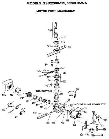 Motor-pump assembly