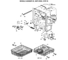 GE GSD820P-35 tub assembly diagram