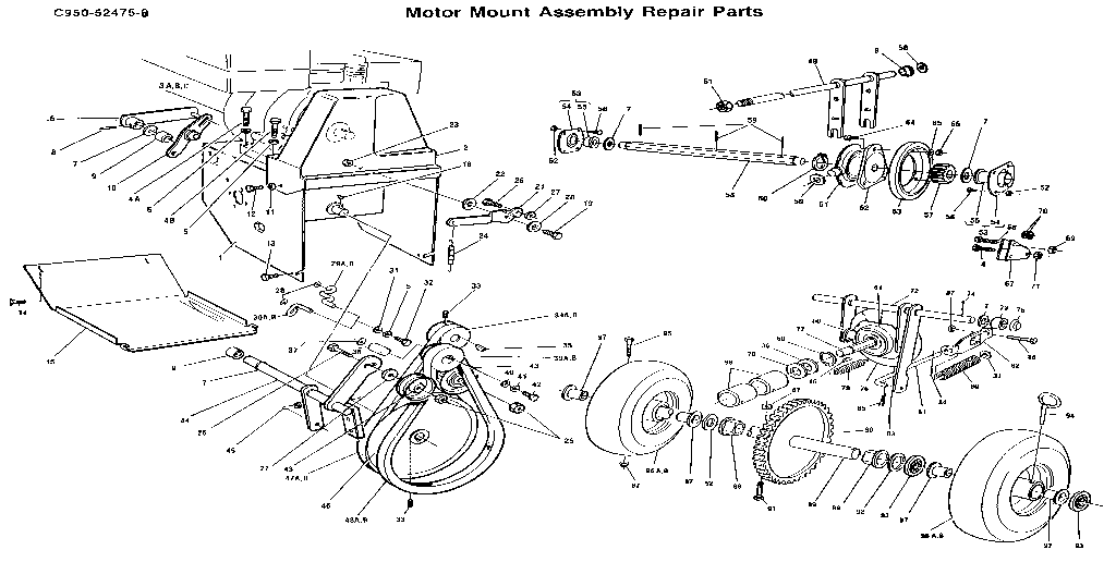 Motor mount assembly