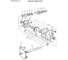 Craftsman C950-52475-8 gear box diagram
