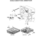 GE GSM603P-35AW tub assembly diagram