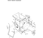 Troybilt TOMAHAWK SERIAL #T5300100 AND UP wheel assembly diagram