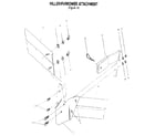 Troybilt PTO HORSE SERIAL #00950727 AND UP hiller/furrower attachment diagram