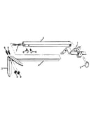 Marker arm and blade