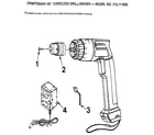 Craftsman 315111650 craftsman 3/8" cordless drill-driver diagram