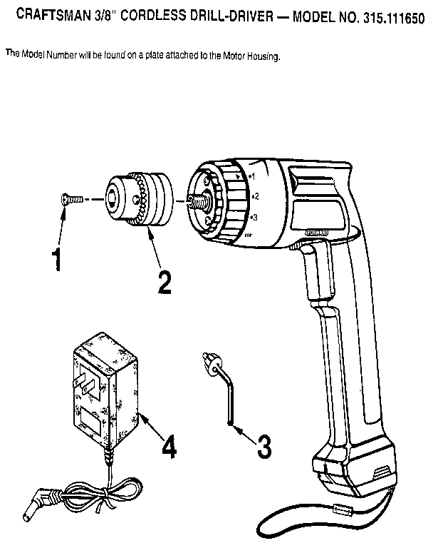 Craftsman 3/8" cordless drill-driver