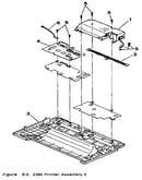 Figure 8-5. 2390 printer assembly 5