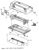 Figure 8-6. 2391 printer assembly 1