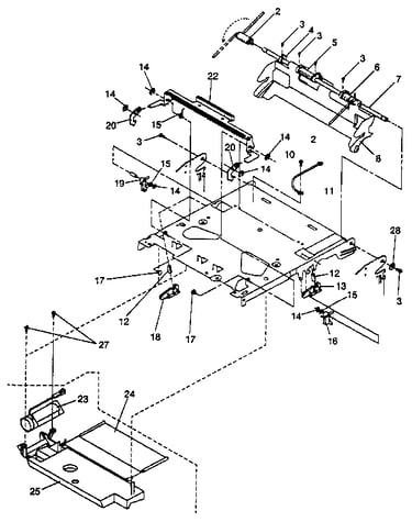 Assembly 4: upper frame