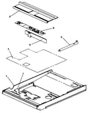 Assembly 8: standard paper tray (200-sheet)