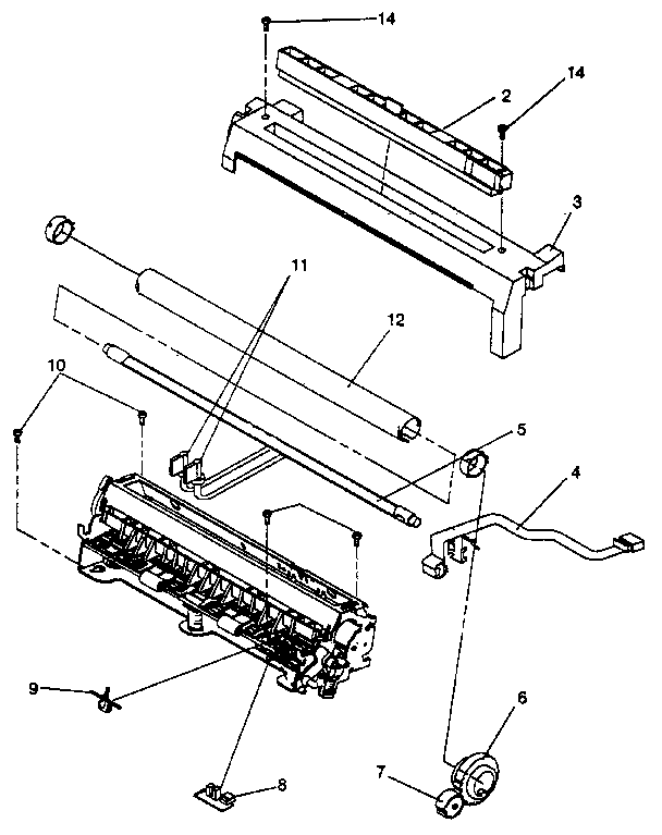 Assembly 11: fuser