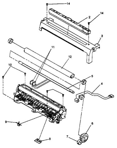 Assembly 11: fuser