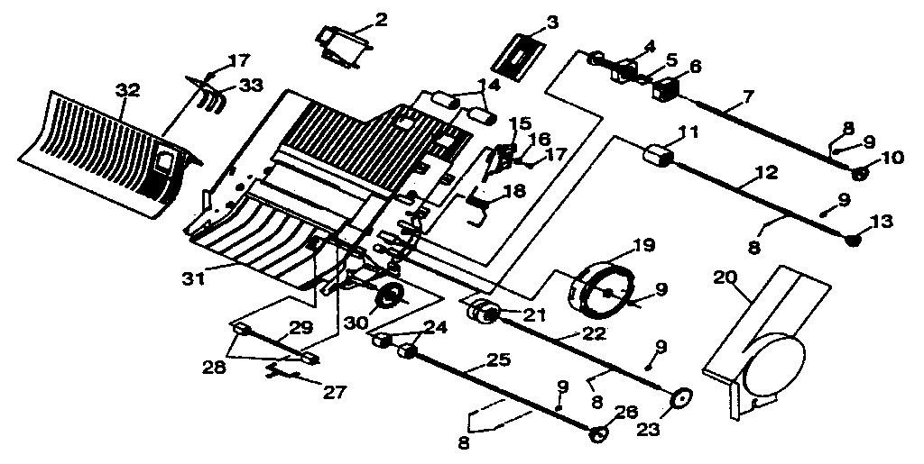 Assembly 14: envelope feed