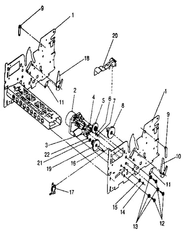 Assembly 2: lower frame
