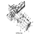 IBM LASER PRINTER 4029 assembly 8: paper feed gear diagram