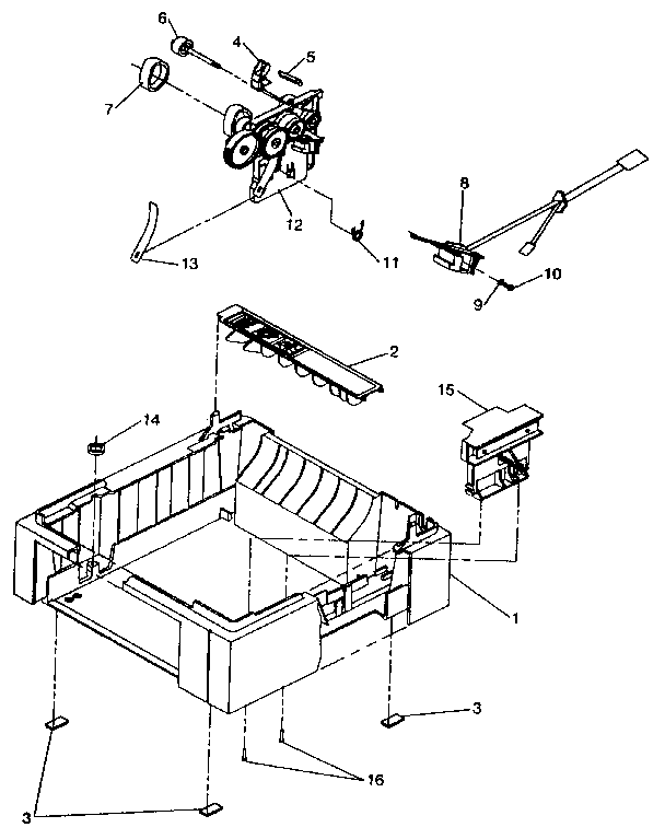 ASSEMBLY 12: PAPER DRAWER (500-SHEET)