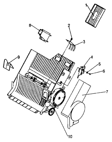 Assembly 15: envelope & feeder & 100-sheet auxiliary feeder