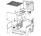Kenmore 867740390 non-functional replacement parts diagram