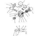Kenmore 867740390 blower assembly diagram