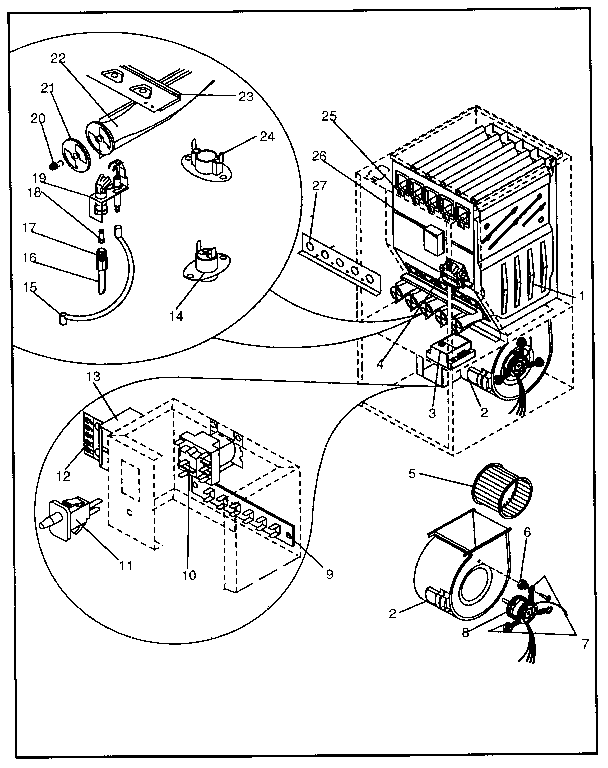 Gas-fired furnace