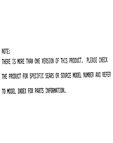 Model notes