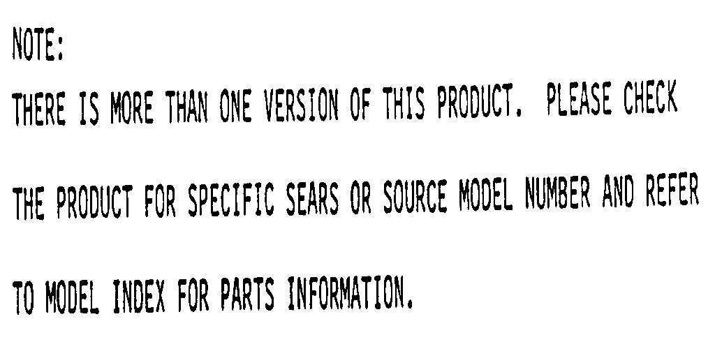 Model notes