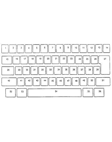 Keybutton reference chart