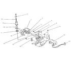 Smith Corona 300 DLE (5ADD) ribbon drive diagram