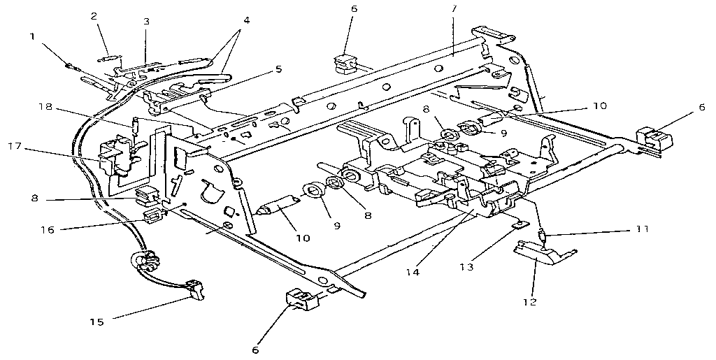 Carrier molding, rails, & frames