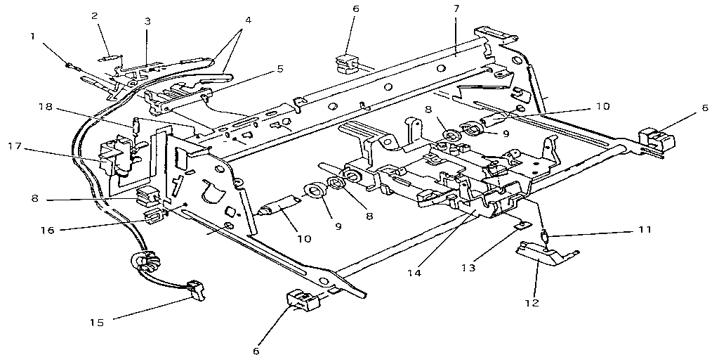 Carrier molding, rails, & frames