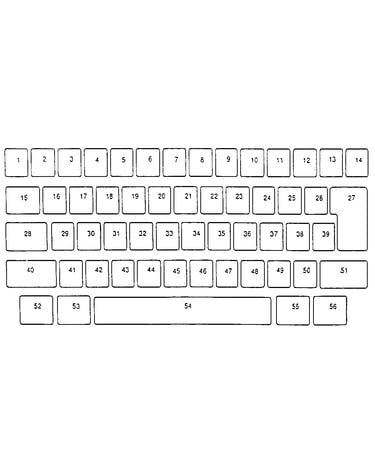 Keybutton reference chart