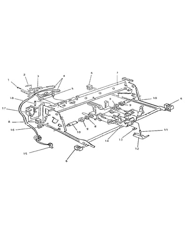 Carrier molding, rails, & frames