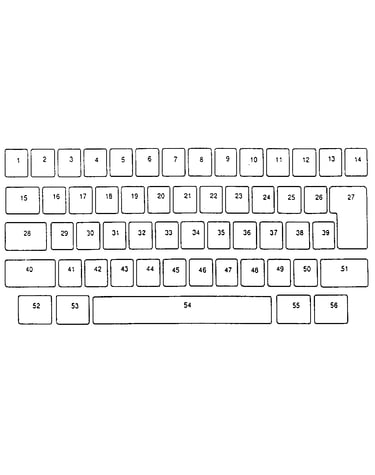 Keybutton reference chart