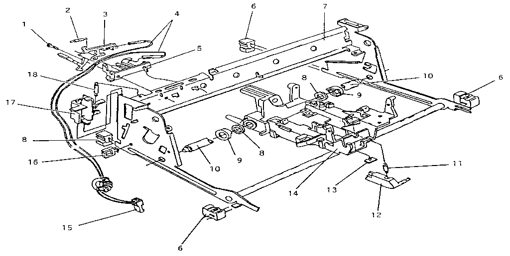 CARRIER MOLDING,RAILS, & FRAMES