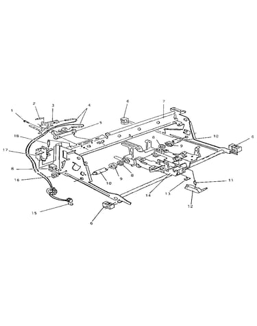 Carrier molding, rails, & frames