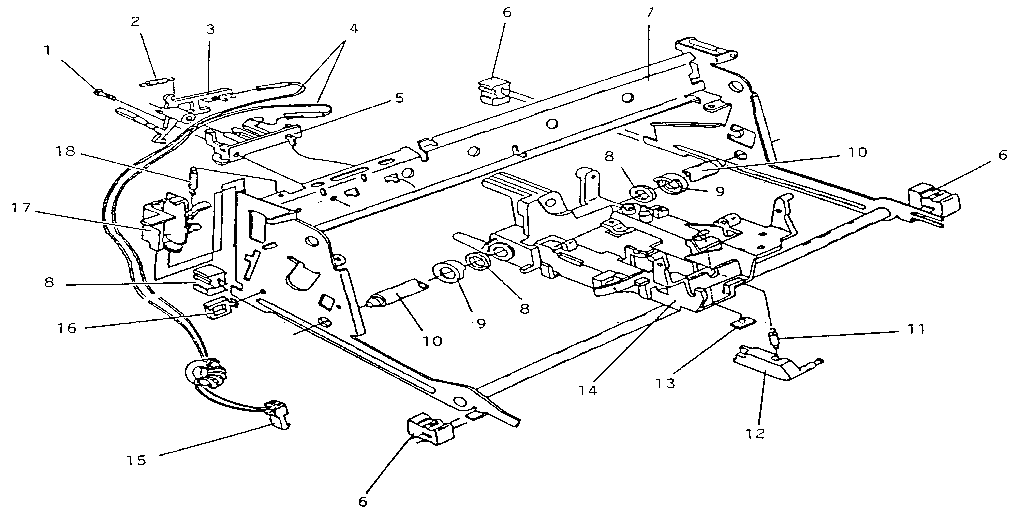 Carrier molding, rails, & frames