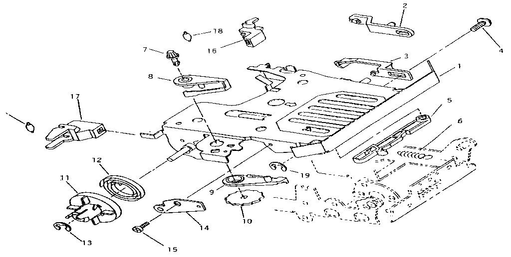 Ribbon feed mechanism