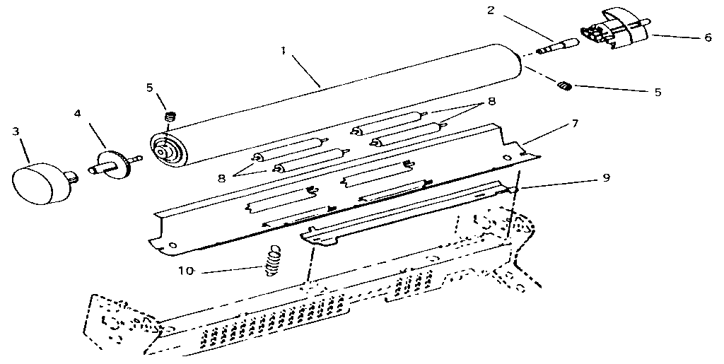 Platen mechanism